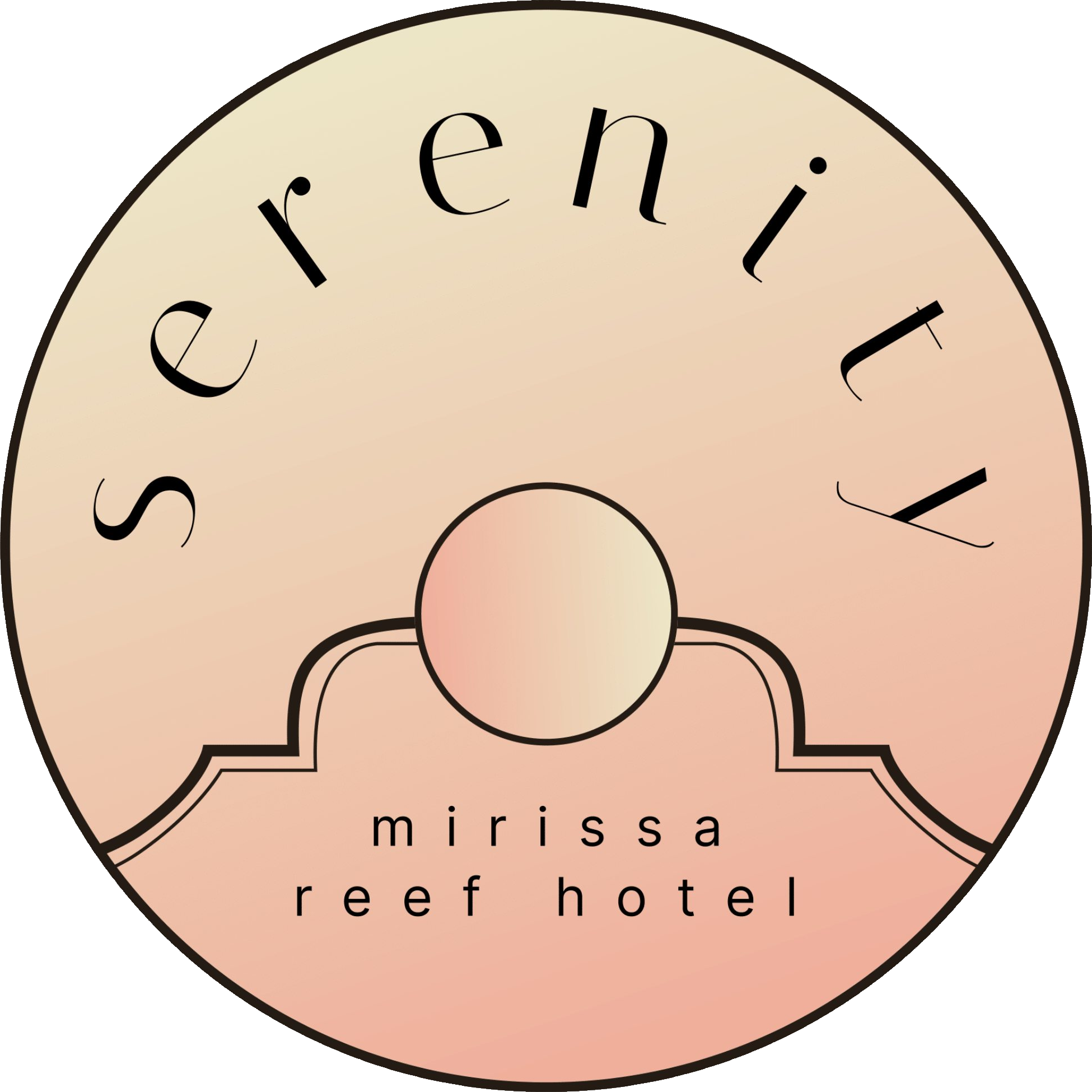 Logo serenity hotel